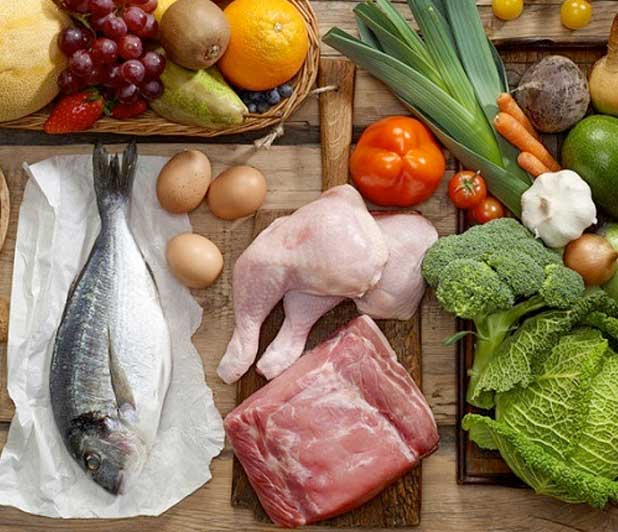 Examples of Paleo foods