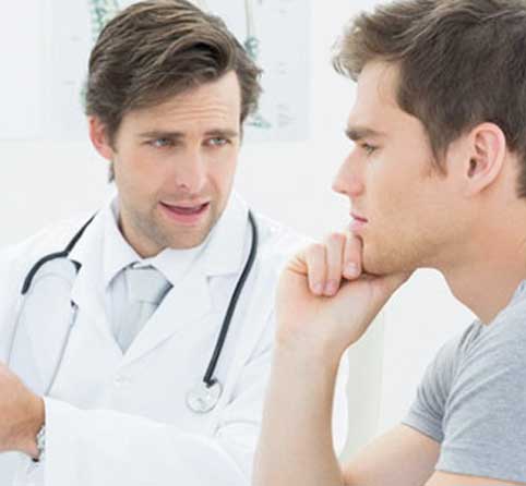 consulting a doctor