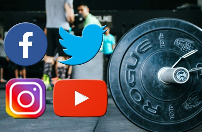 gym social media