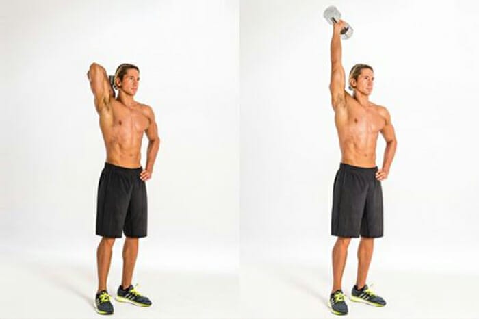 overhead tricep extension