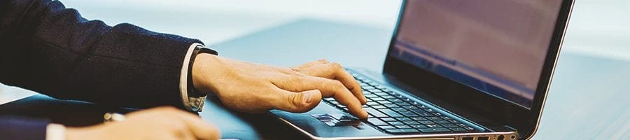 A person reviewing Prime Male products online