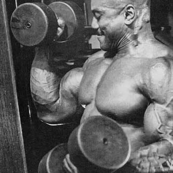 Sergio Bicep Training