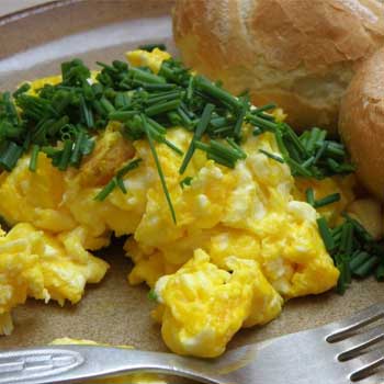 scrambled eggs