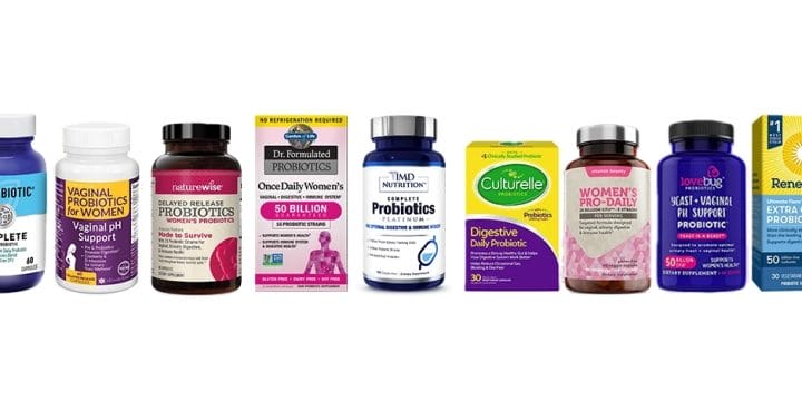 A line up of best probiotics for women