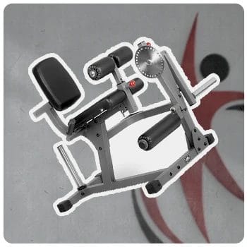 CTA of XMark Rotary Leg Extension and Curl Machine