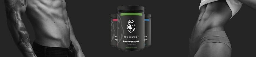 BlackWolf Pre-Workout Banner
