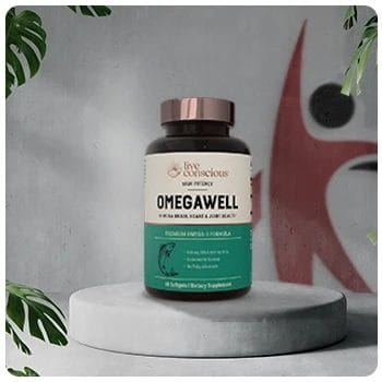 OmegaWell by Live Conscious supplement product