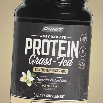 Close up image of ONNIT Whey Protein