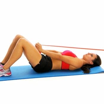 woman pull over workout