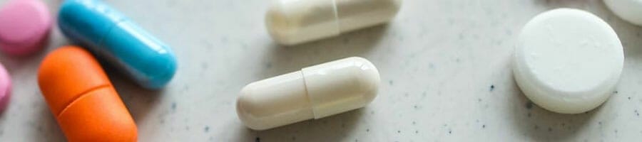 medicine pills on the table