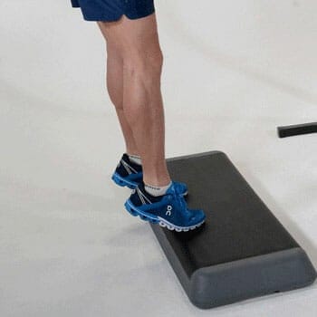man working out his legs
