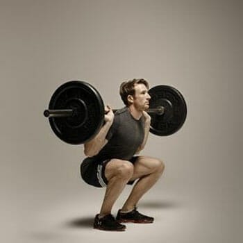 man weightlifting