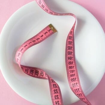 bowl with a measuring tape in it