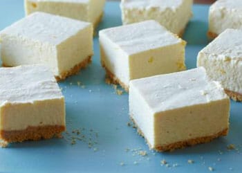 slices of lemon icebox bars