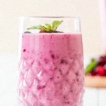 A c-blast smoothie close up image