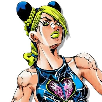 Jolyne pose