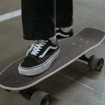 vans shoes while skateboarding