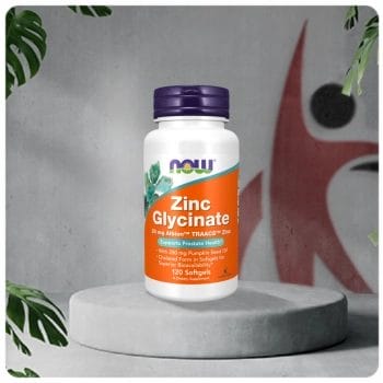 NOW Foods Zinc Glycinate Softgels
