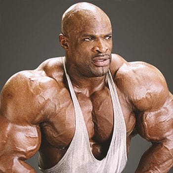 Close up picture of Ronnie Coleman