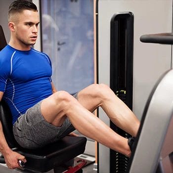Leg press workout