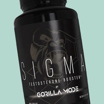 Gorilla Mind Sigma product in plain background