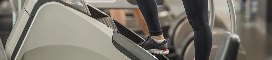 Close up image of a Stairmaster