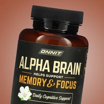 Alpha Brain product