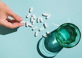 A person picking up pieces of smart drugs that work