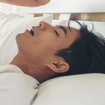 a person with sleep apnea caused by low testosterone
