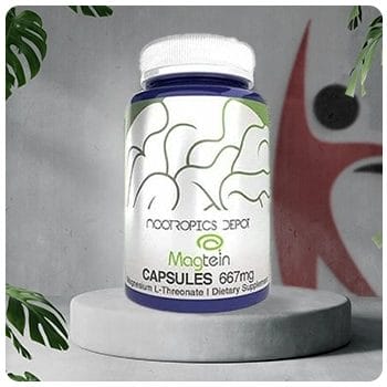 CTA of Nootropics Depot - Magtein