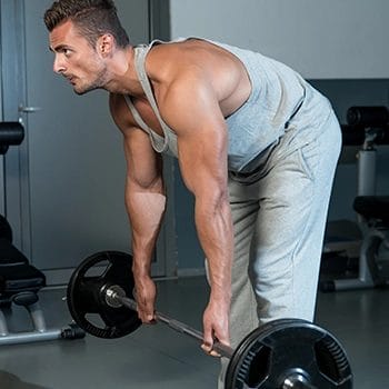 Bent over row exercises